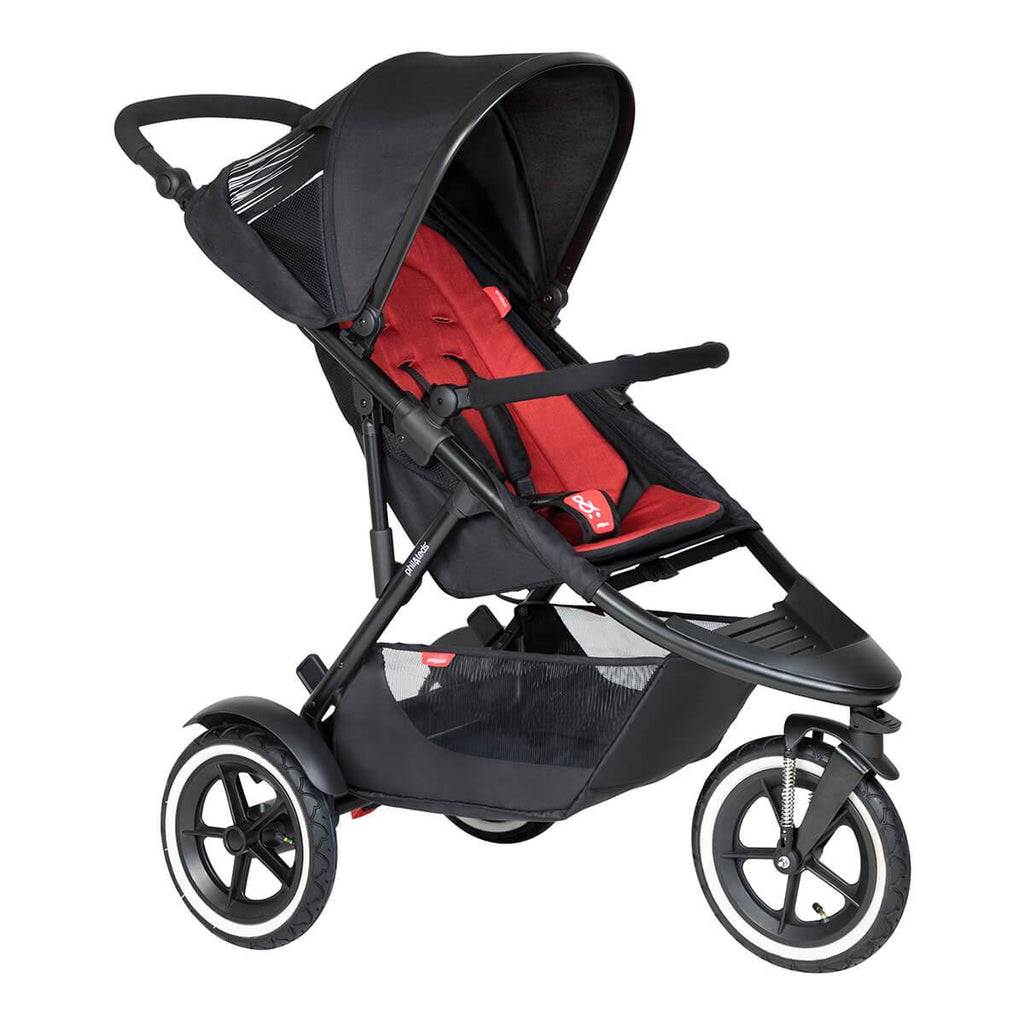 sport™ is the perfect 3 wheel all-terrain pram | phil&teds®