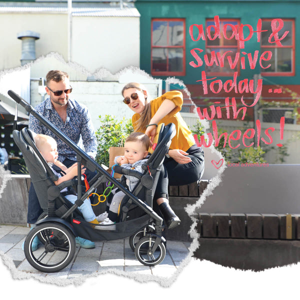 Adaptable Strollers for 1 or 2 kids phil teds